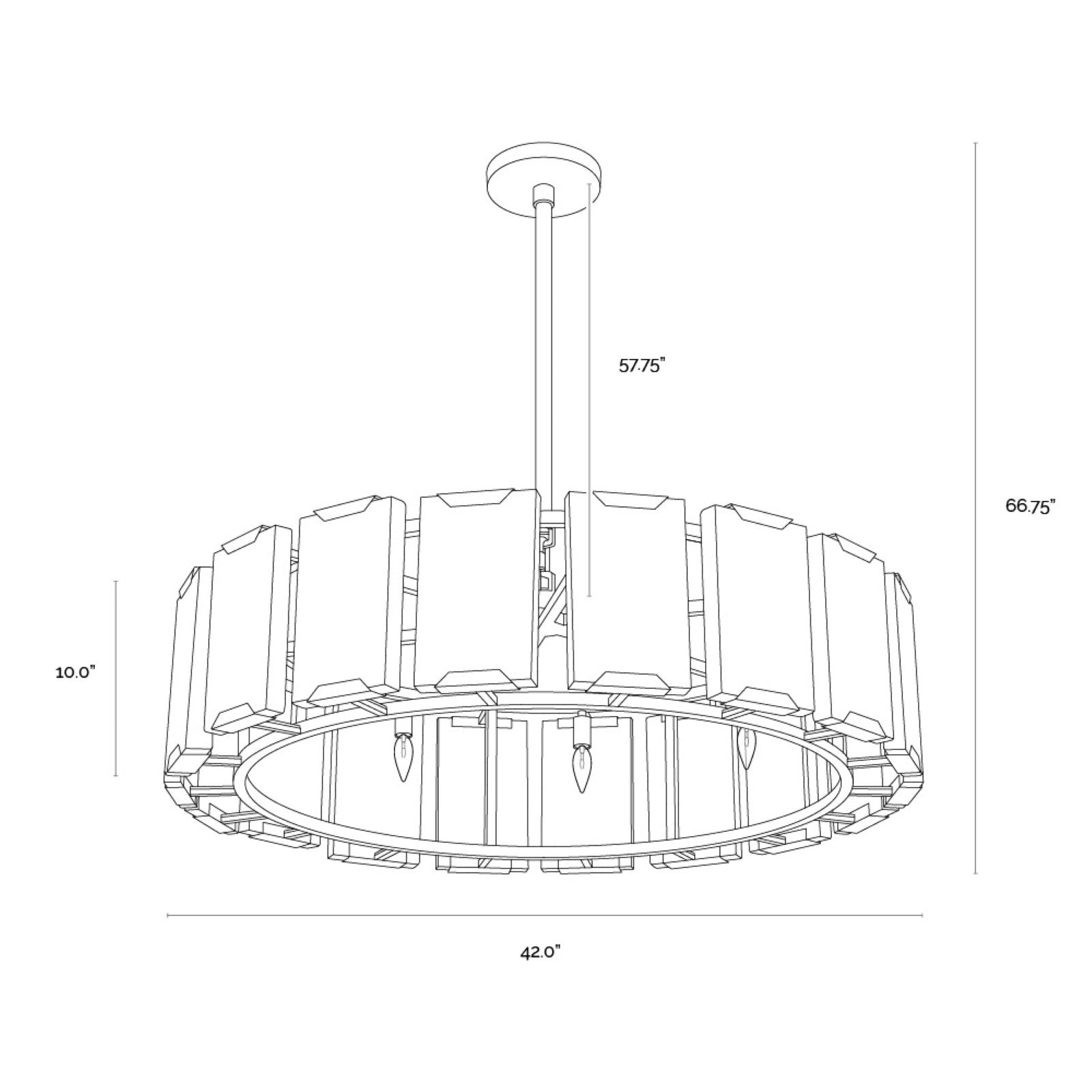 Rovira Chandelier