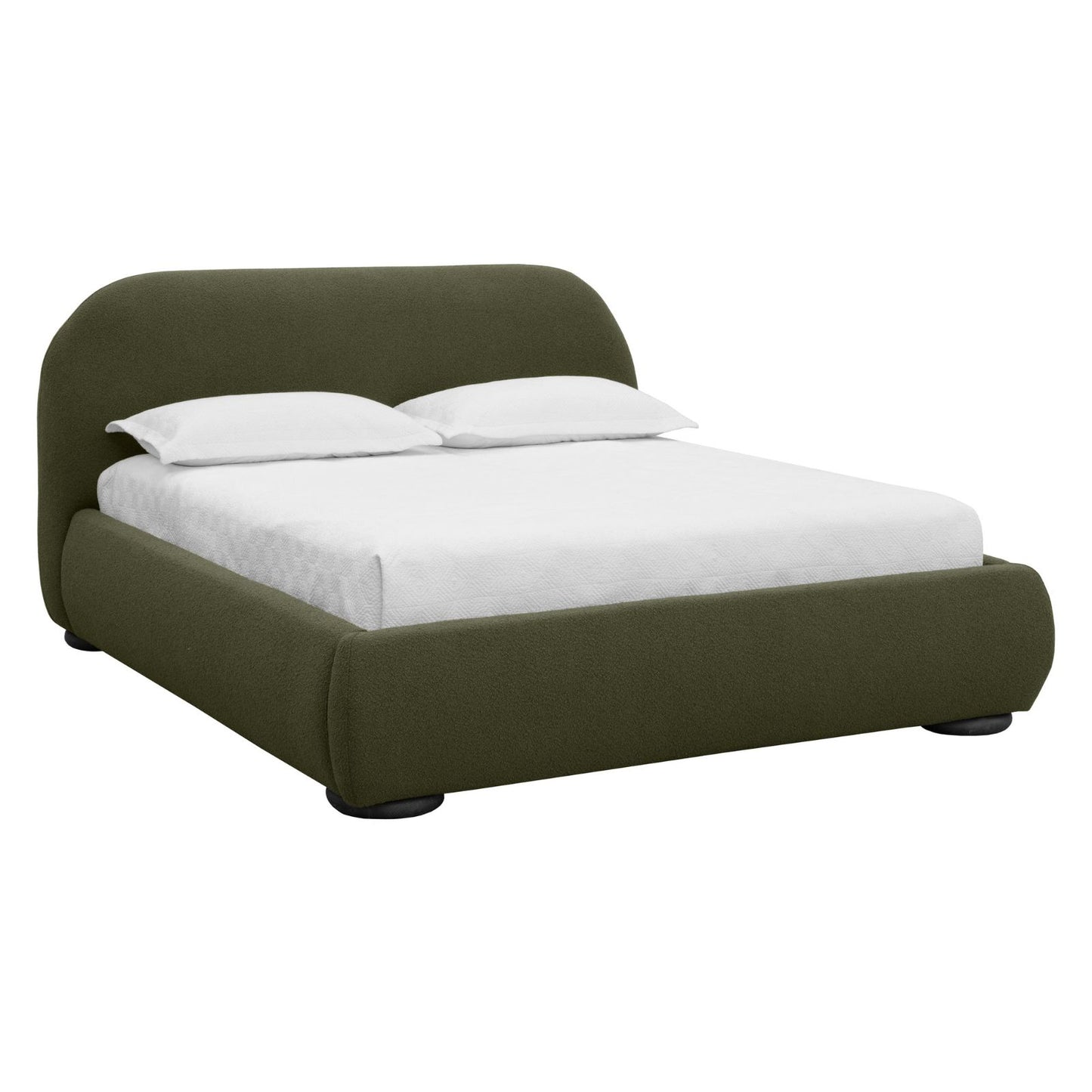 Marin Bed - King - Copenhagen Olive