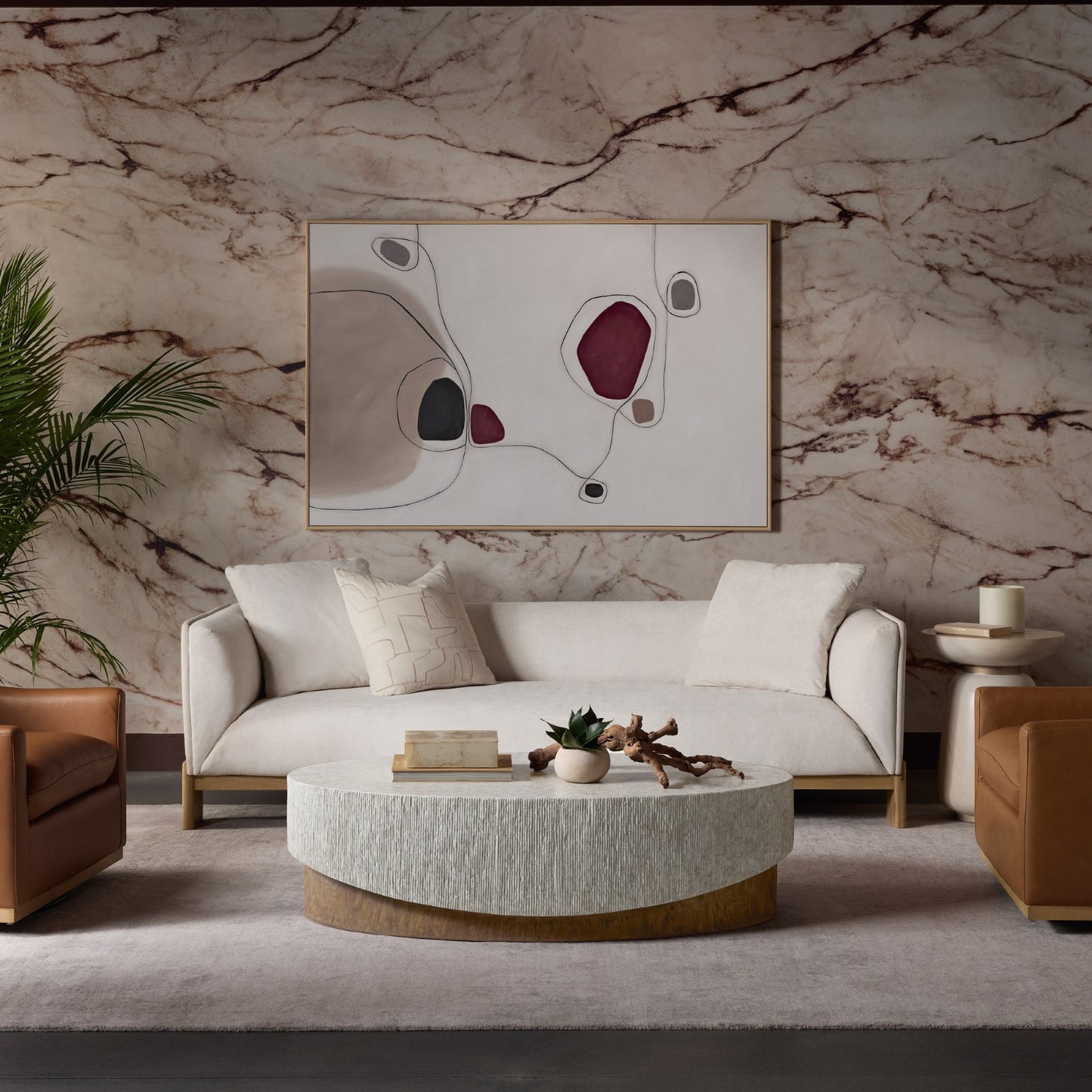 Leda Coffee Table - Oval