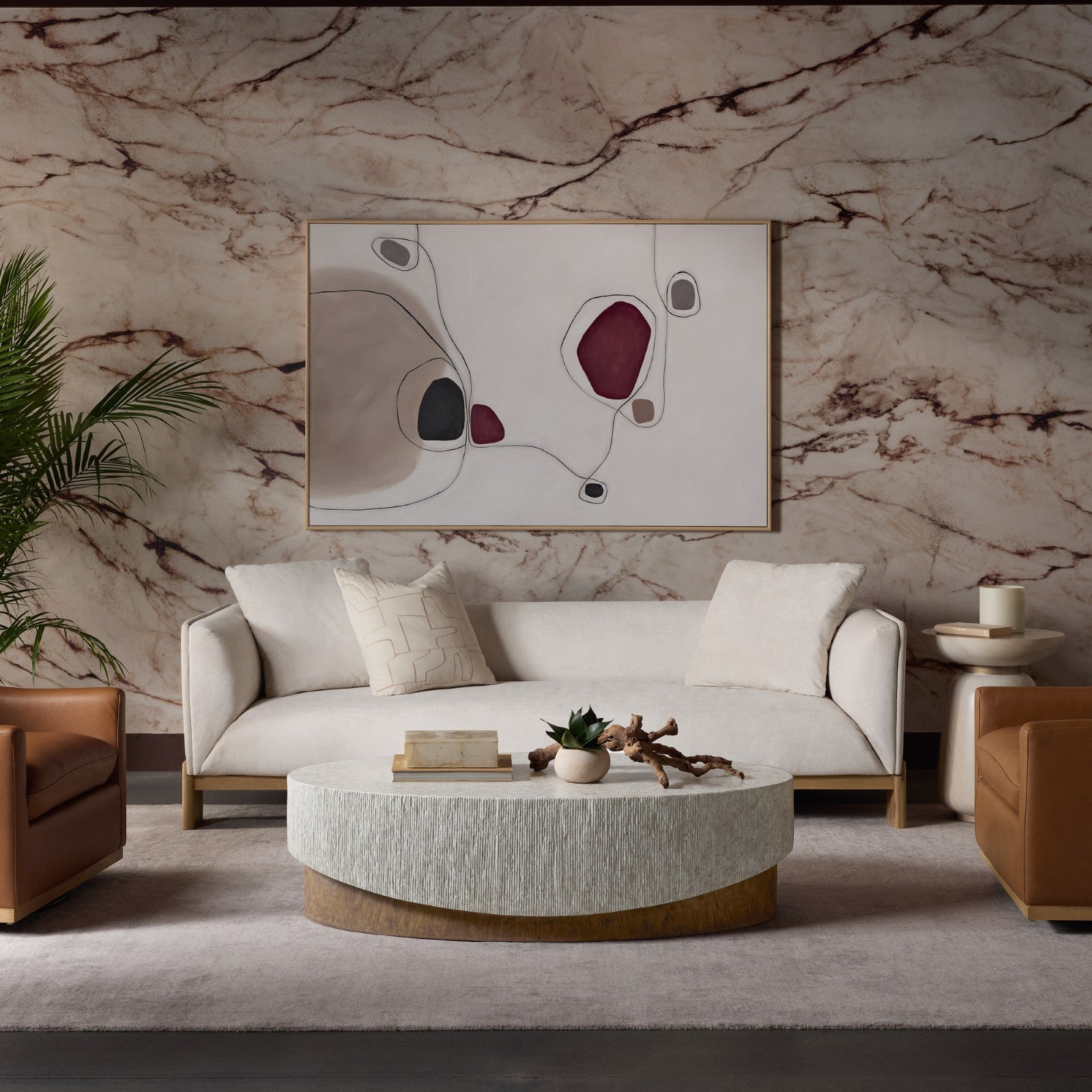 Leda Coffee Table - Oval