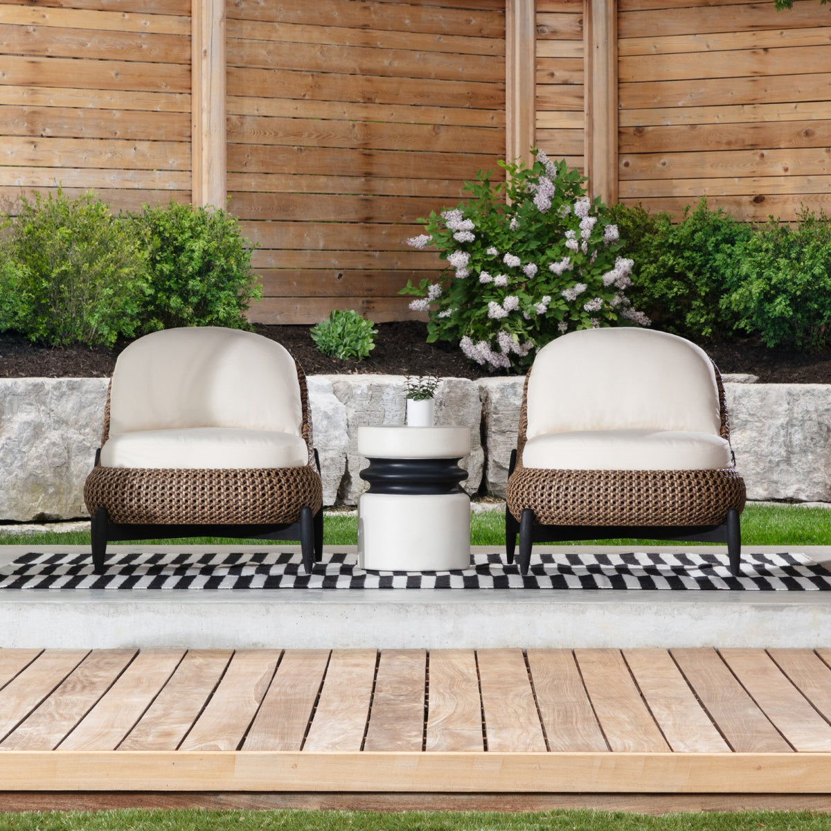 Carilo Lounge Chair - Stinson Cream (Set of 2)