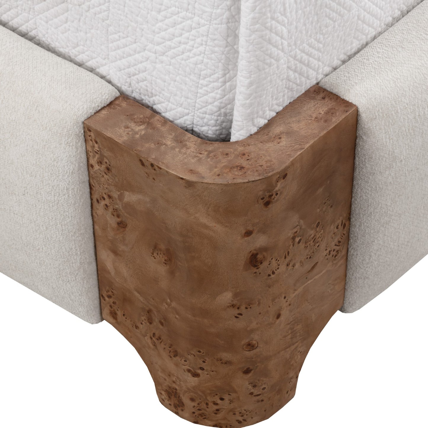 Knowles Bed - King - Eclipse White