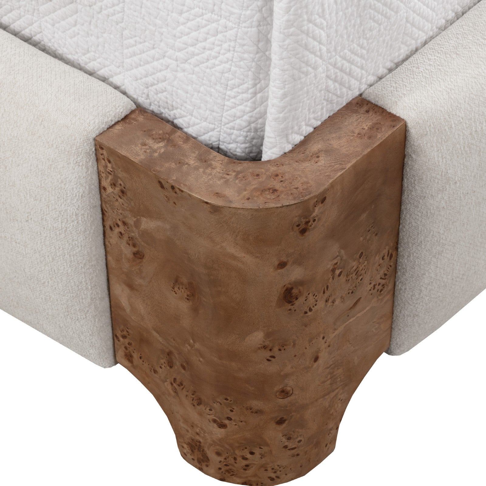 Knowles Bed - King - Eclipse White