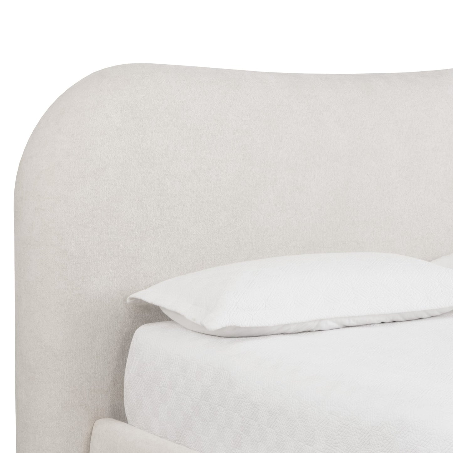 Knowles Bed - King - Eclipse White