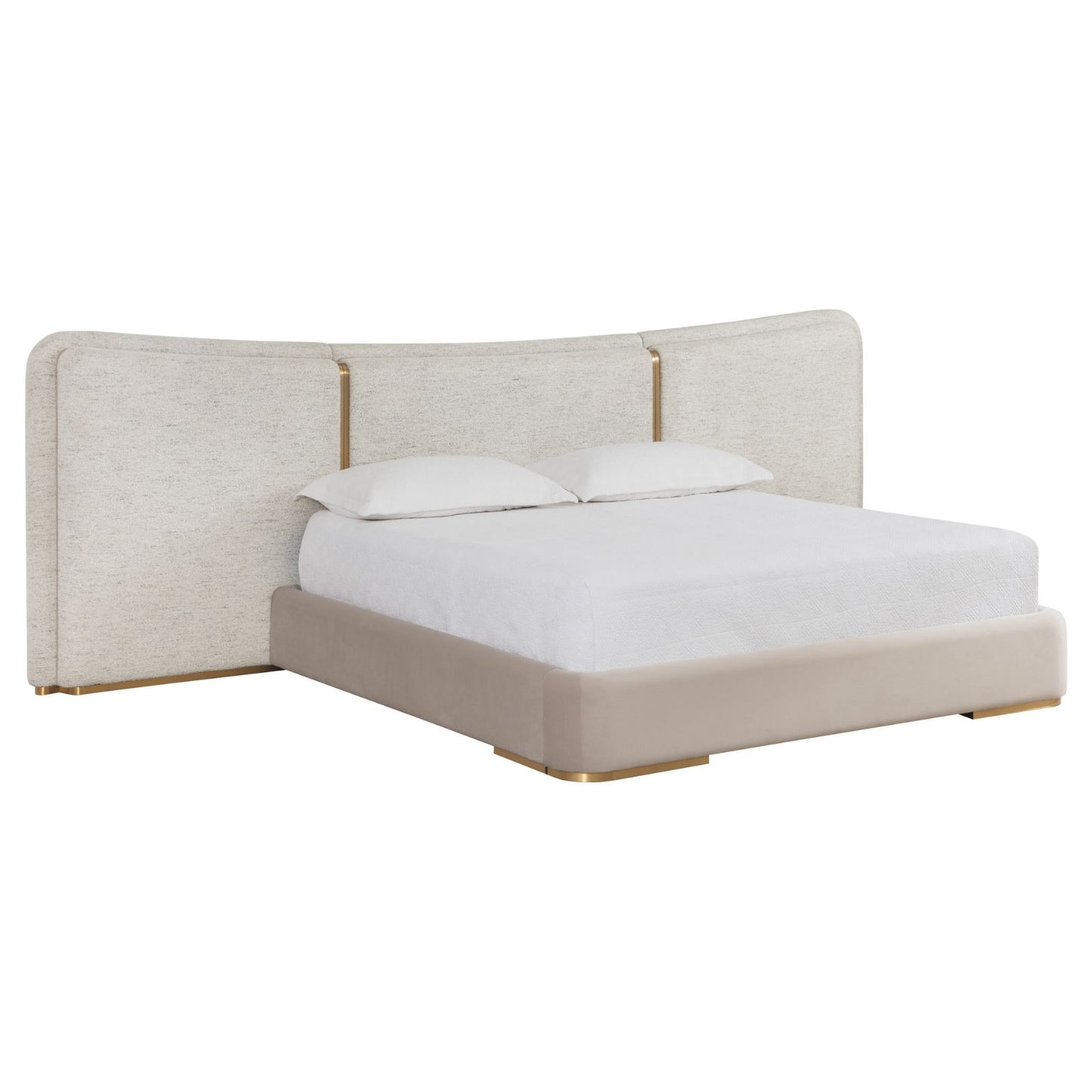 Clarimond Bed - King - Hailey Moon / Meg Taupe