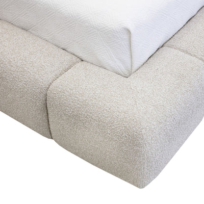 Olena Bed - King - Santa Cruz Oatmeal
