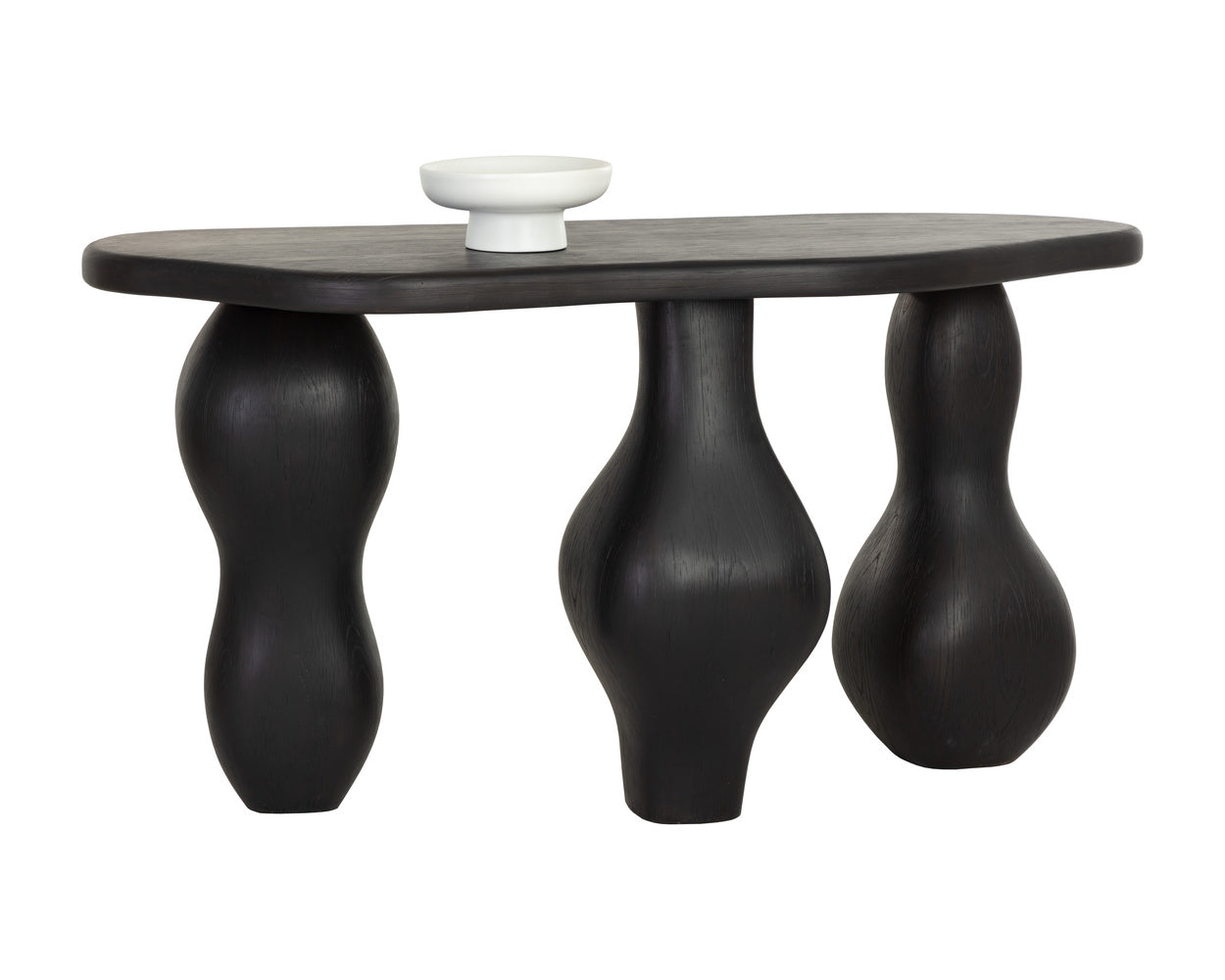 Ines Console Table - Black