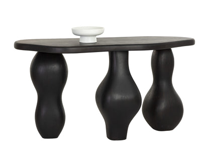 Ines Console Table - Black