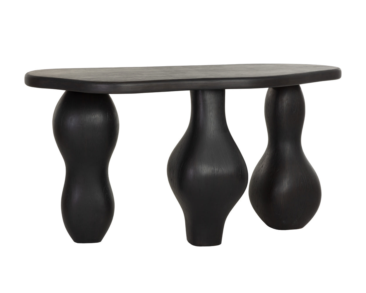 Ines Console Table - Black