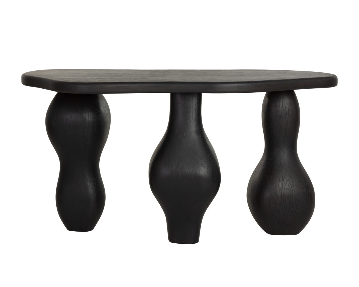 Ines Console Table - Black