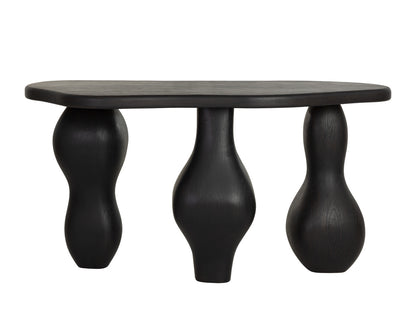 Ines Console Table - Black