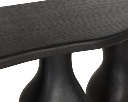 Ines Console Table - Black