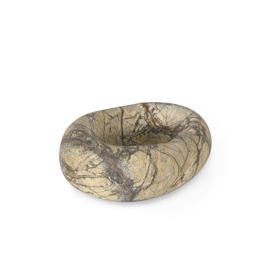 Lagoon Marble Bowl Brown