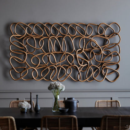 Palisades Rattan Wall Decor