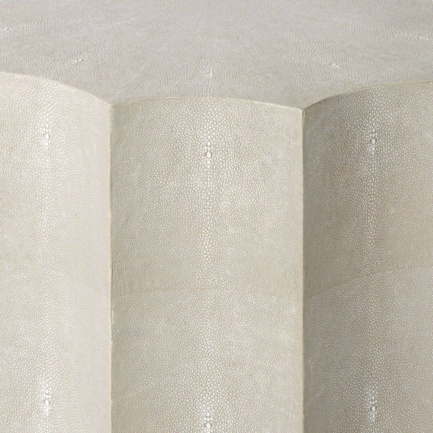 Marilyn Shagreen Scalloped Table