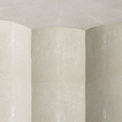 Marilyn Shagreen Scalloped Table