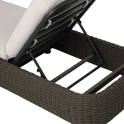 Barcelona Lounger - Grey