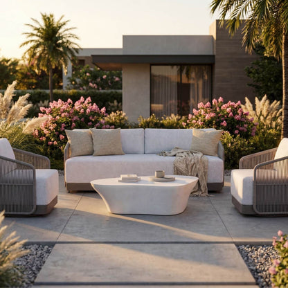 Allariz Sofa - Warm Grey