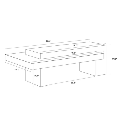 Herriot Coffee Table (+1 Color Options)