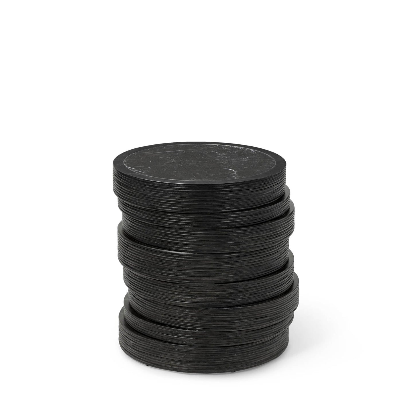 Bowery  Side Table Short Black
