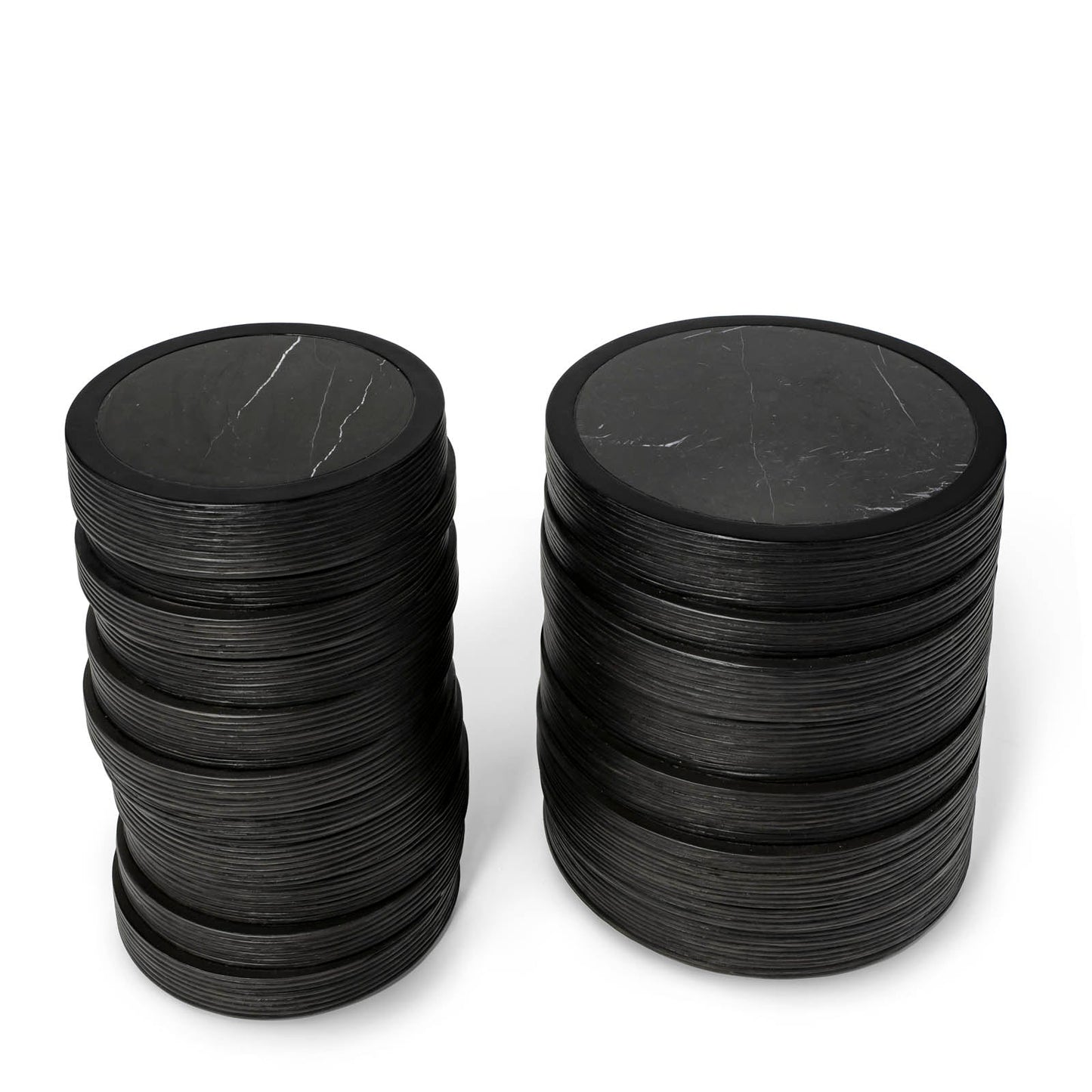 Bowery  Side Table Short Black