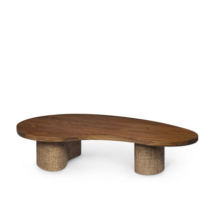 Zoey Walnut Coffee Table Large