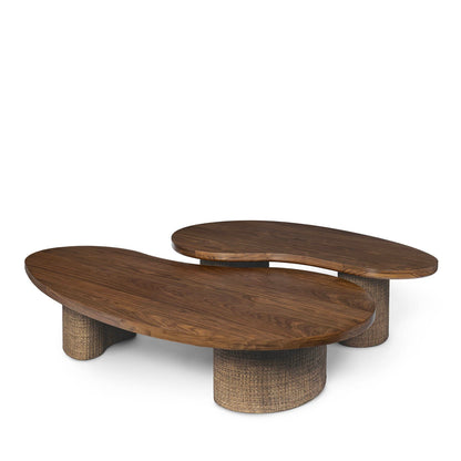 Zoey Walnut Coffee Table Large