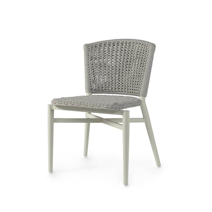 Nina Outdoor Stackable Side Chair Stone