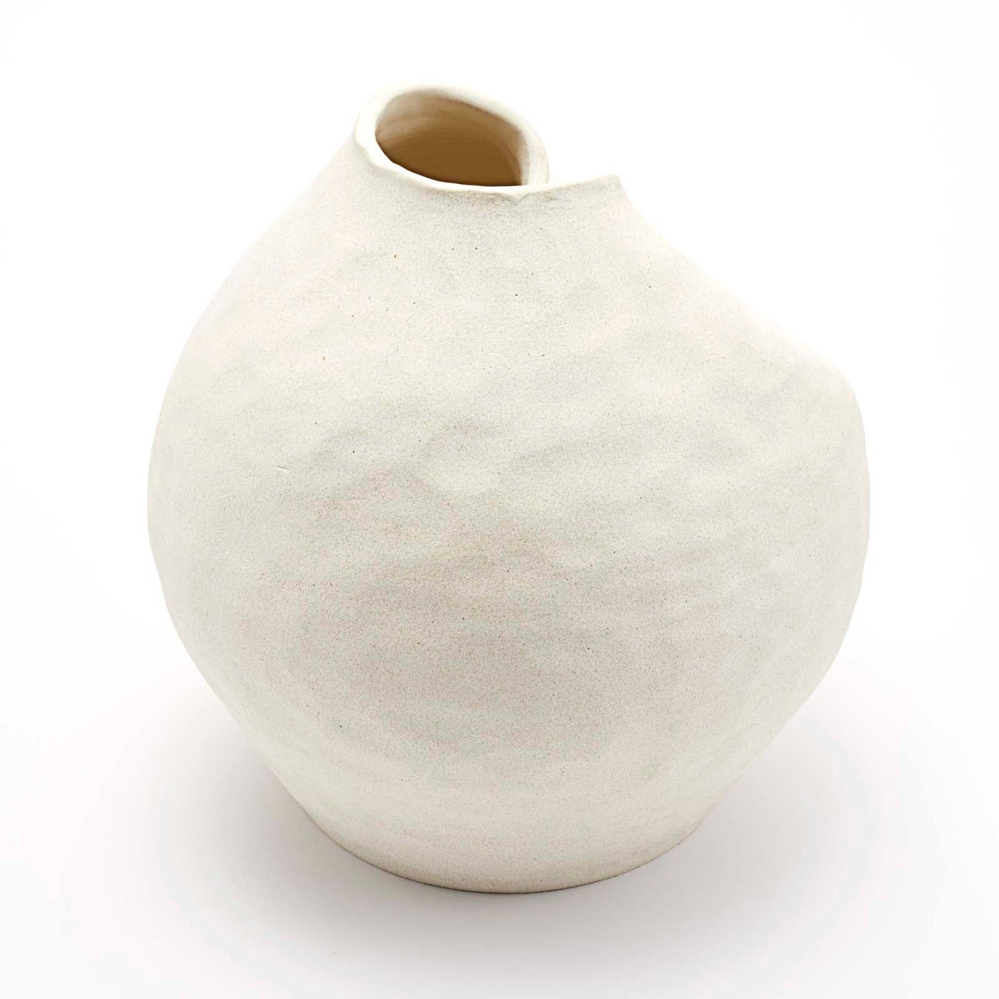 Claudette Vase Blanc
