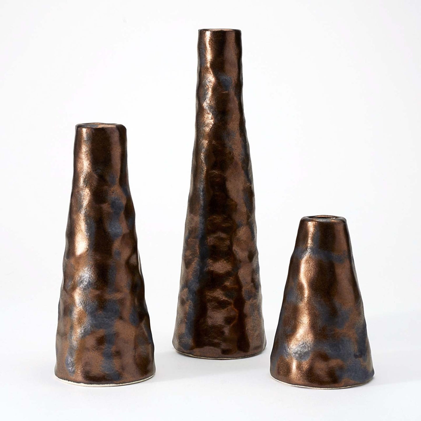 Delphi Candle Holder Set Bronze