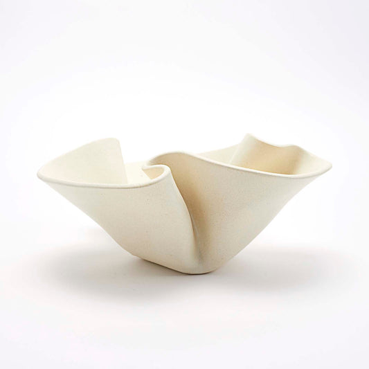 Esme Bowl Raw Blanc