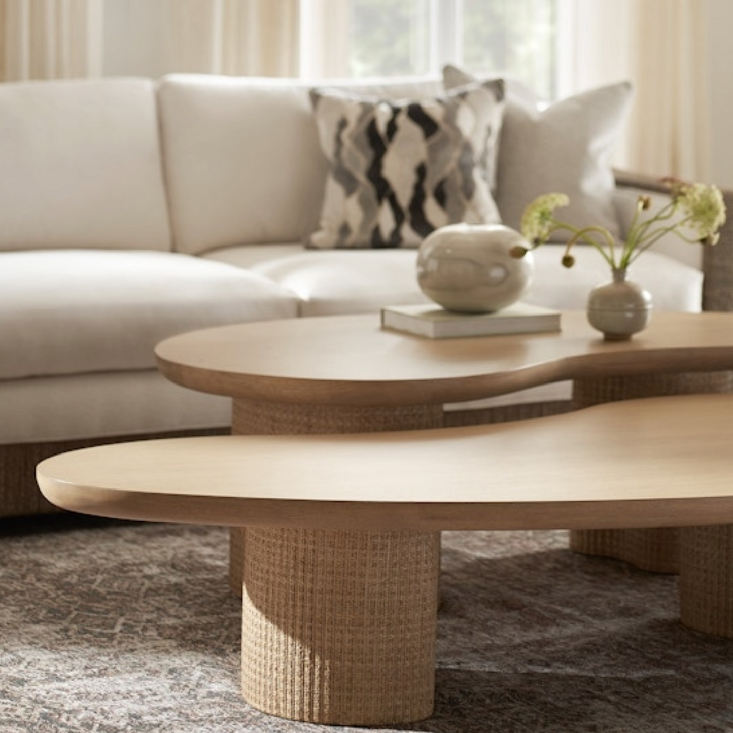 Zoey Coffee Table Large Natural Oak