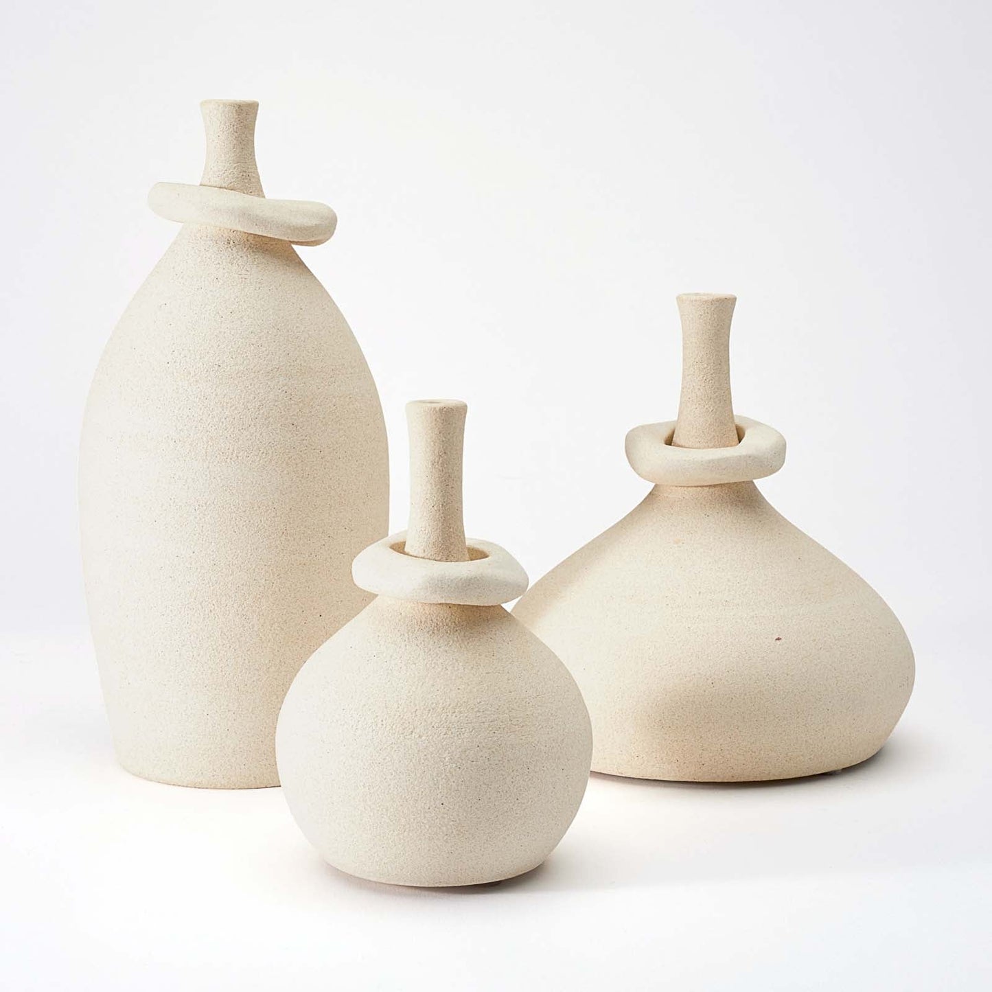 Mona  Vessels Raw Blanc