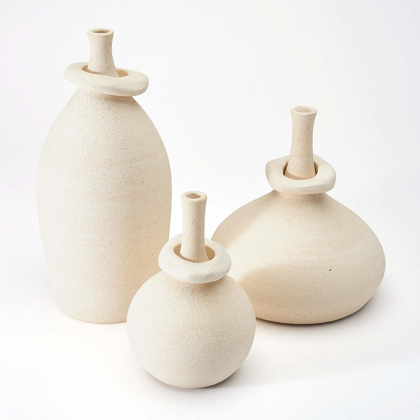 Mona  Vessels Raw Blanc