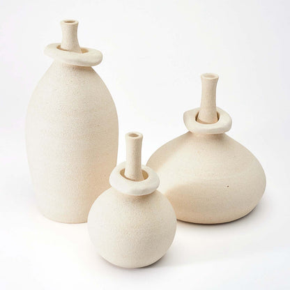 Mona  Vessels Raw Blanc