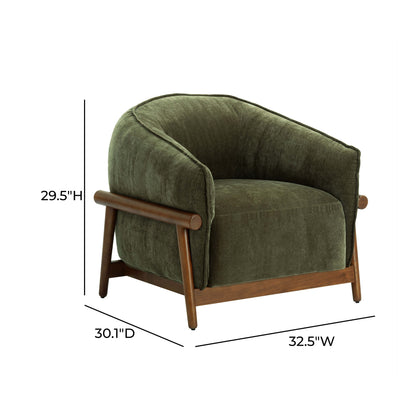 Piedmont Chenille Accent Chair (1+ Color Options)
