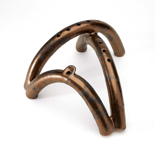 Shayna Menorah Bronze