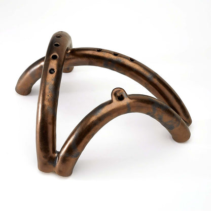 Shayna Menorah Bronze