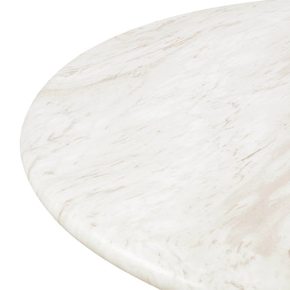 Esme 48" Faux Marble Dining Table