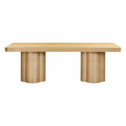 Bambi 90" Ash Rectangular Dining Table (2+ Color Options)