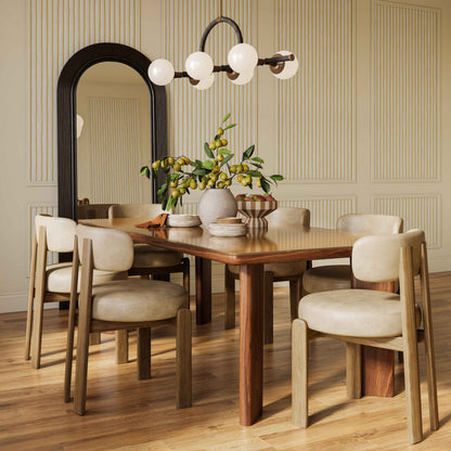 Odessa Vegan Leather Dining Chair (1+ Color Options)