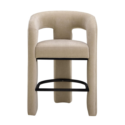 Malone Chenille Stool (1+ Color Options)