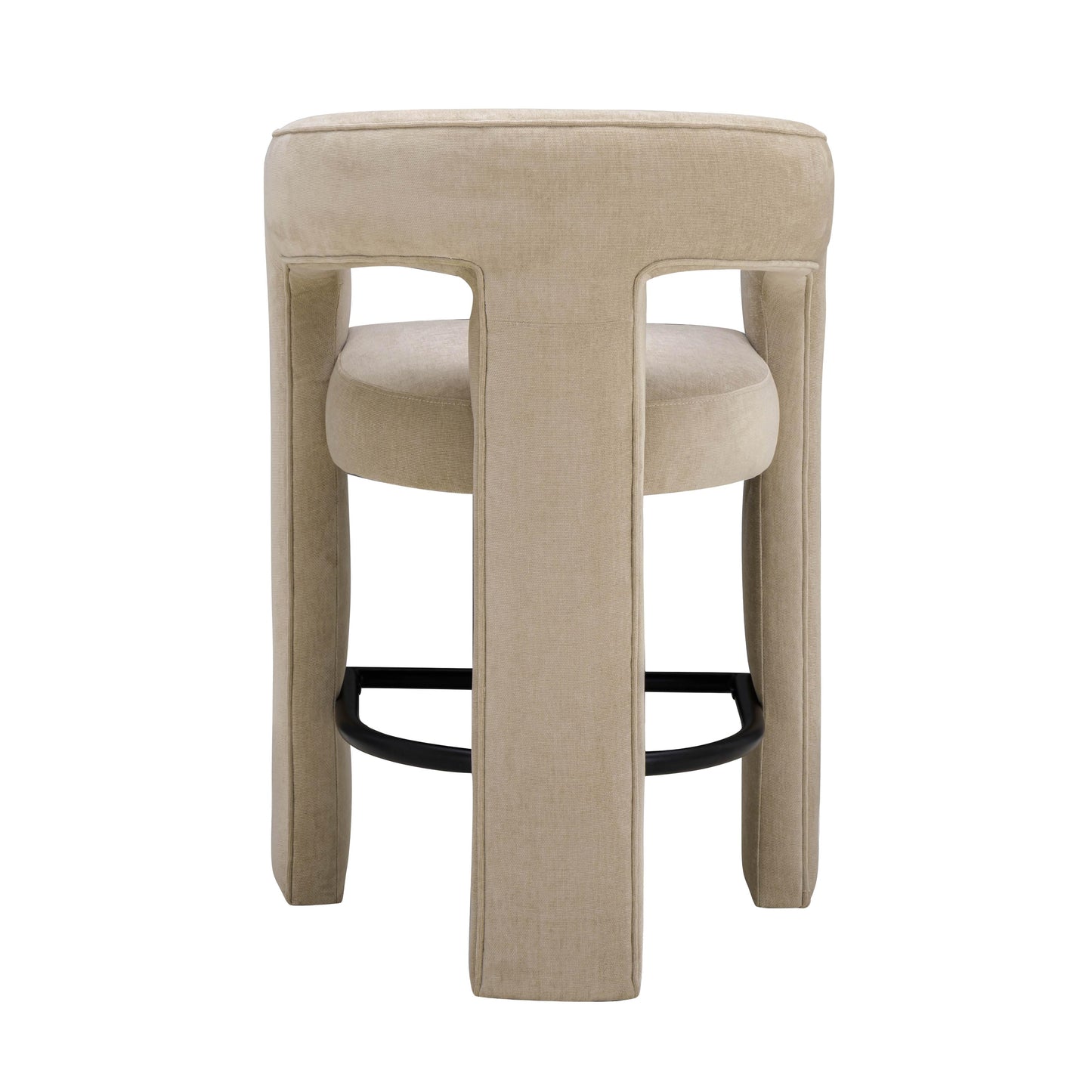 Malone Chenille Stool (1+ Color Options)