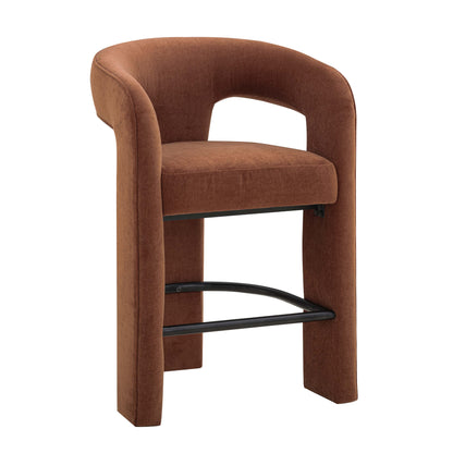 Malone Chenille Stool (1+ Color Options)