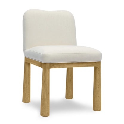 Tiara Velvet and Oak Dining Chair (1+ Color Options)