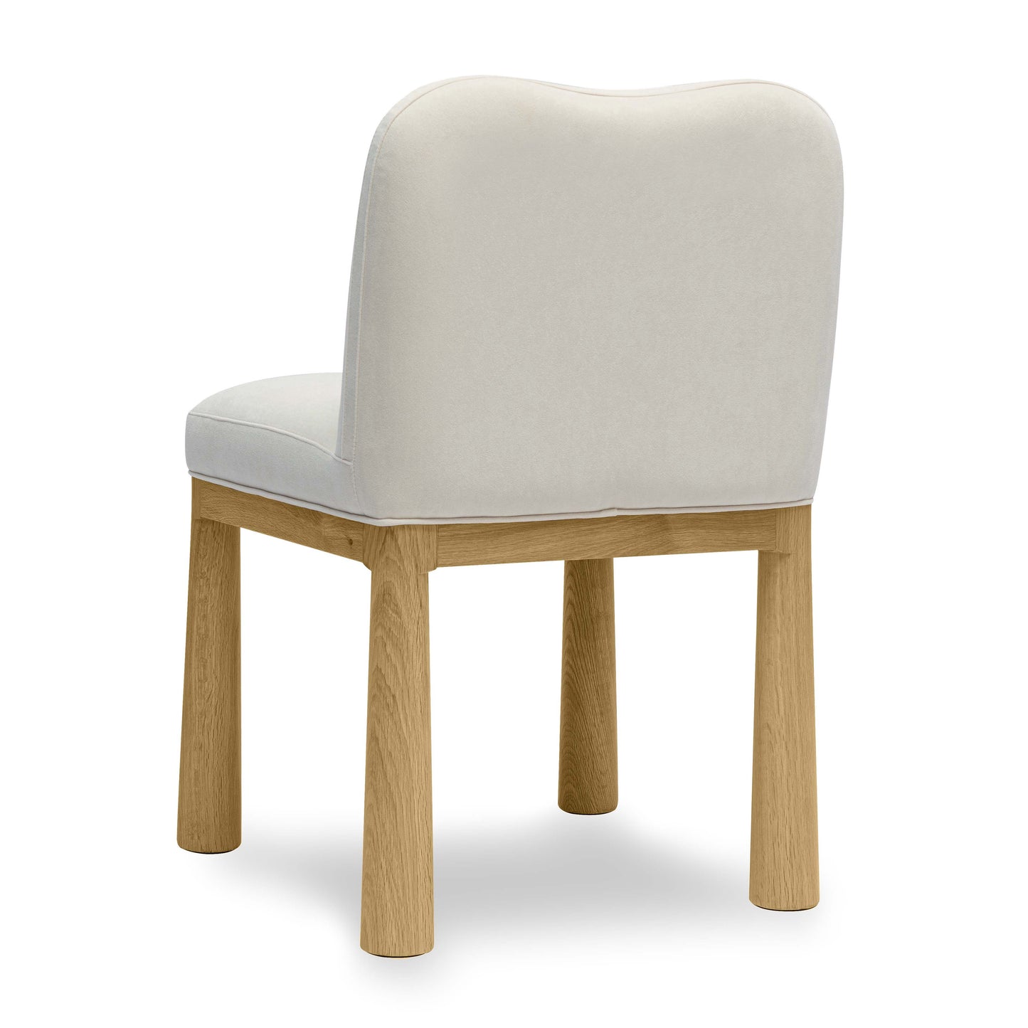 Tiara Velvet and Oak Dining Chair (1+ Color Options)
