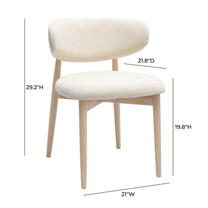 Zinea Velvet Dining Chair (1+ Color Options)
