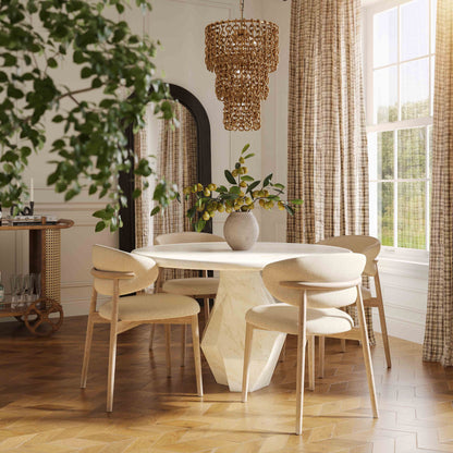 Zinea Velvet Dining Chair (1+ Color Options)