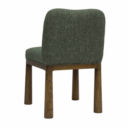 Tiara Basketweave Fabric Dining Chair (1+ Color Options)