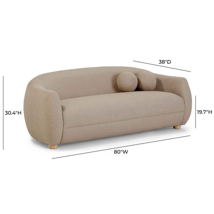 Judy 80" Boucle Sofa